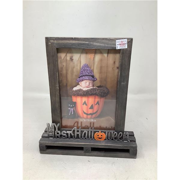 "My First Halloween" Picture Frame