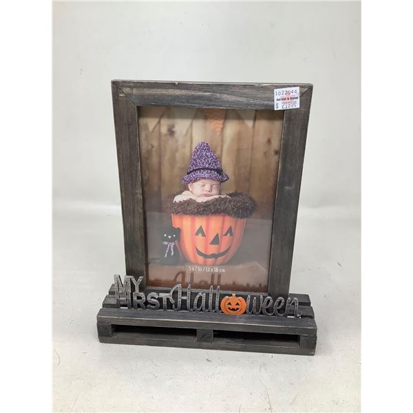 "My First Halloween" Picture Frame