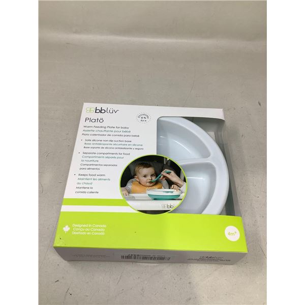 BBluv Plato Warm Feeding Plate For Babys