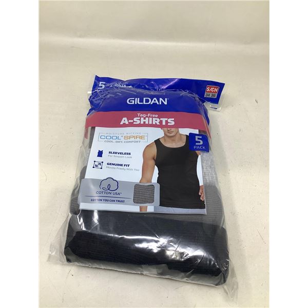 Gildan Tag Free A-Shirts 5 Pack