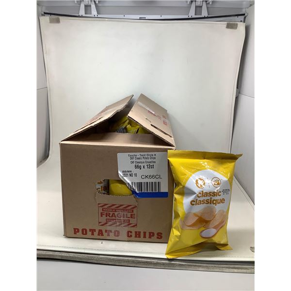 Circle K Classic Potato Chips (12 X 66G)