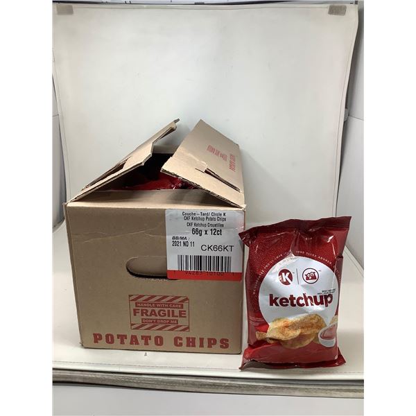 Circle K Ketchup Chips (12 X 66G)