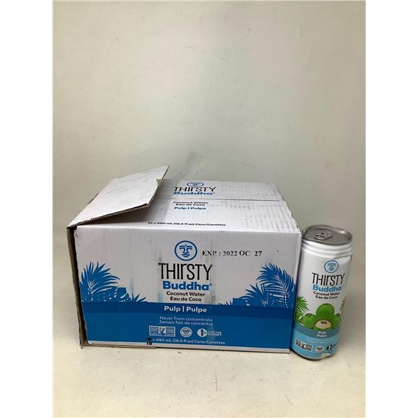 Thirsty Buddha Coconut Water (10 X 490ML)