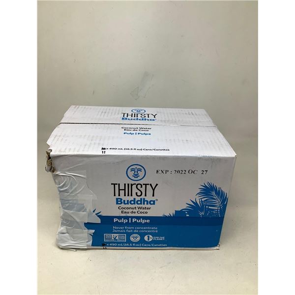 Thirsty Buddha Coconut Water (11 X 490ML)