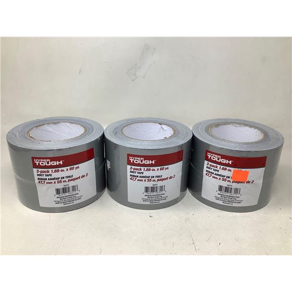 Hyper Tough 2 Pack Duct Tape Lot Of 3
