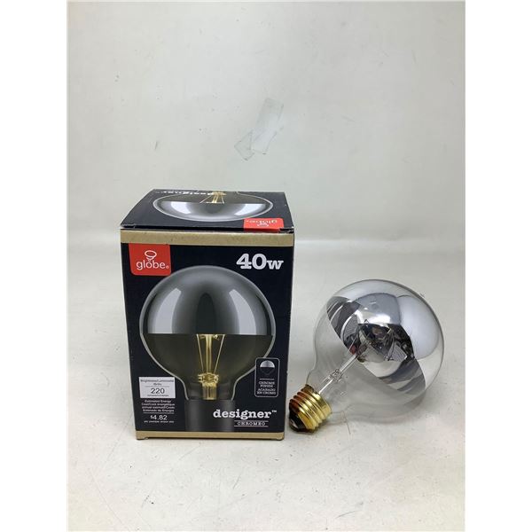 Globe 40 Watt Designer Light Bulb