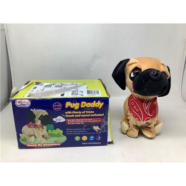 Pug Daddy With Plenty Of Tricks Plush Toy
