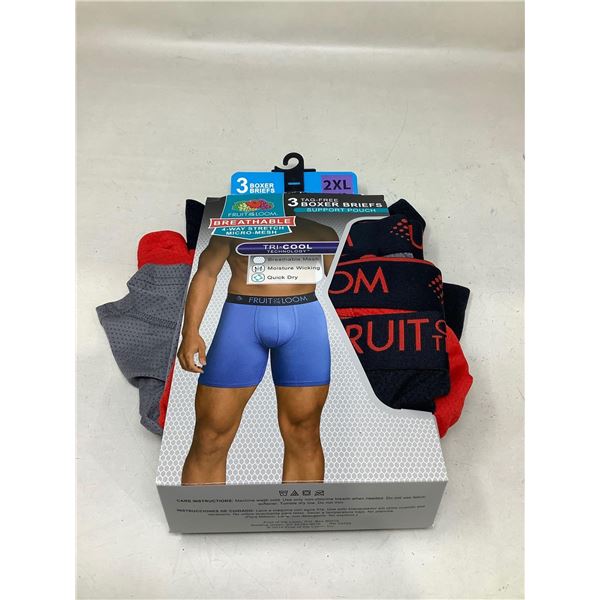 Fruit Of The Loom Tag Free Boxers Size 2 XL