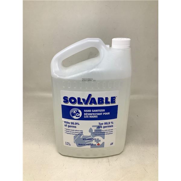 Solvable Hand Sanitizer (3.78L)