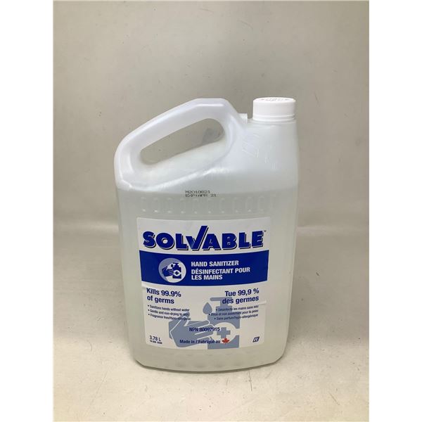 Solvable Hand Sanitizer (3.78L)