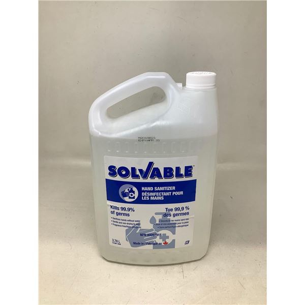 Solvable Hand Sanitizer (3.78L)