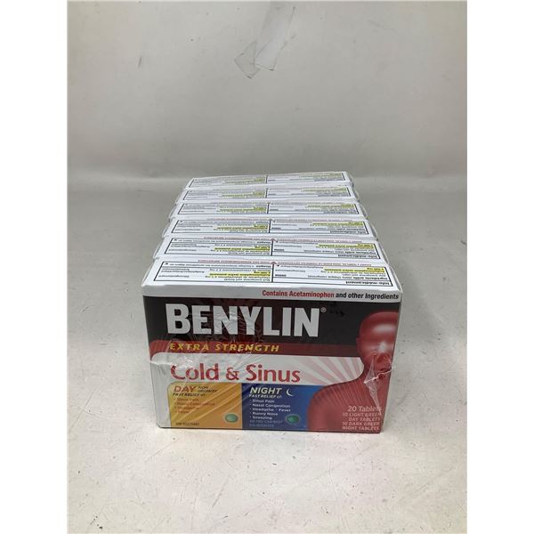 Benylin Cold & Sinus Extra Strength (6 X 20 Tabs)