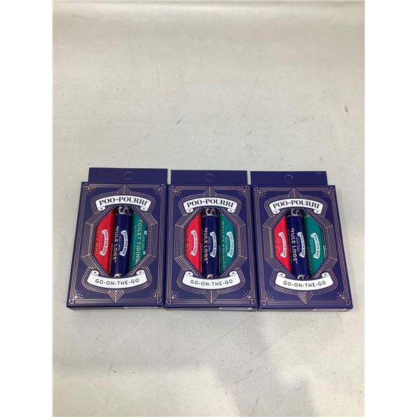 Poo Pourri Go On The Go Set Lot Of 3