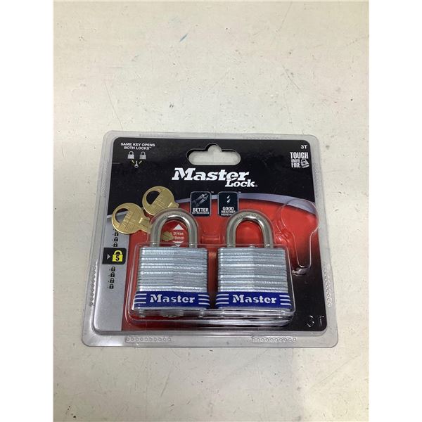 Master Lock 2 In 1 Pad Locks