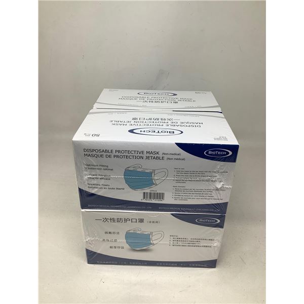 BioTech Disposable Protective Masks (4 X 50)
