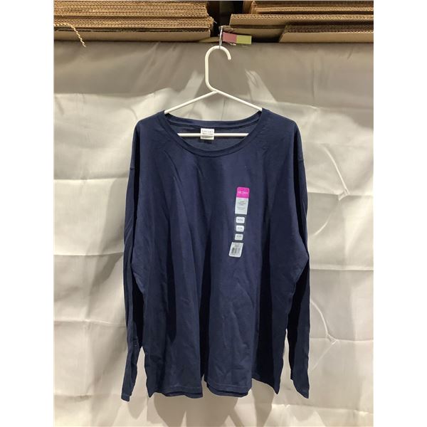 Gildan Ladies Long Sleeve T Shirt Size 3XL