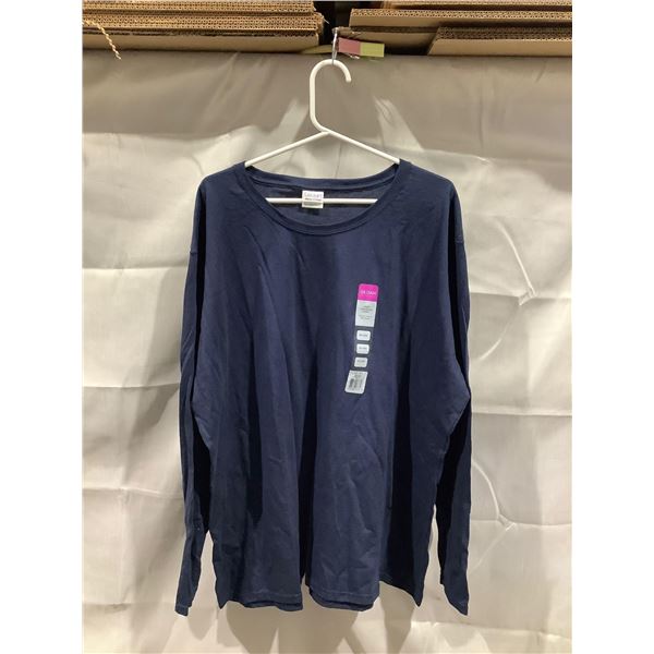 Gildan Ladies Long Sleeve T Shirt Size 3XL