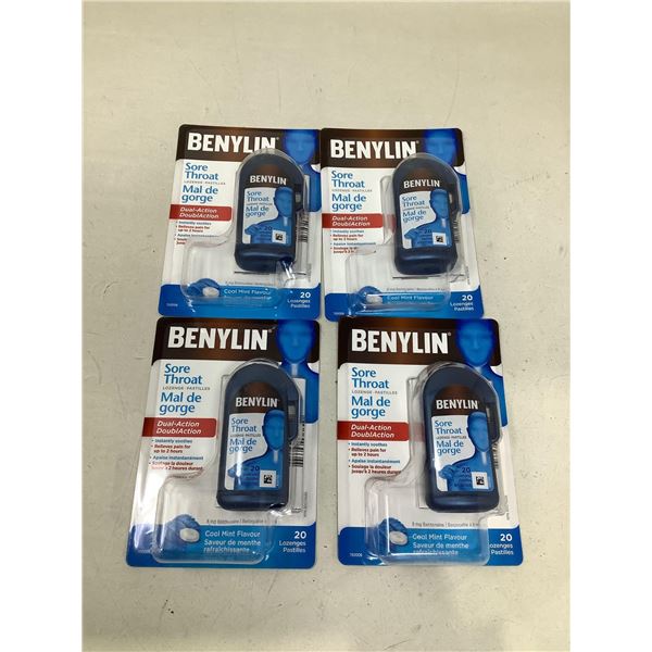 Benylin Sore Throat Lozenges (4 X 20 Tabs)