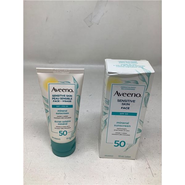 Aveeno Sensitive Skin Mineral Sunscreen (59ML)