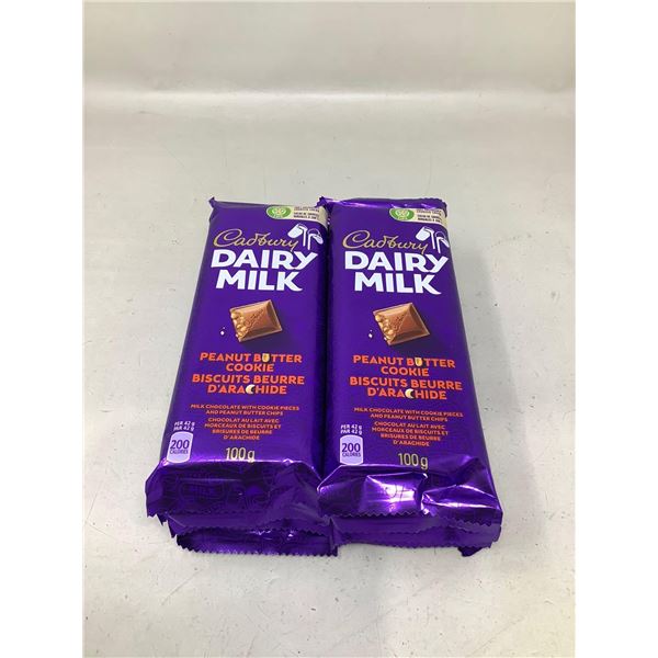 Cadbury Dairy Milk Peanut Butter Cookie Bars (10 X 100G)