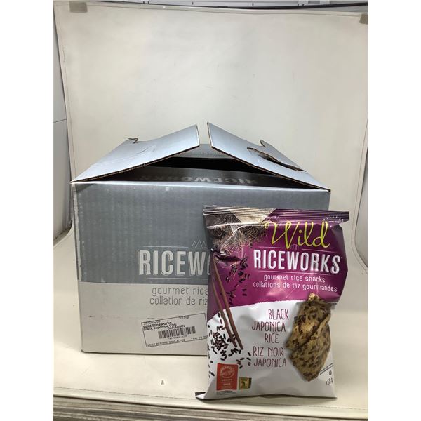 Riceworks Black Japonica Rice Chips (12 X 155G)