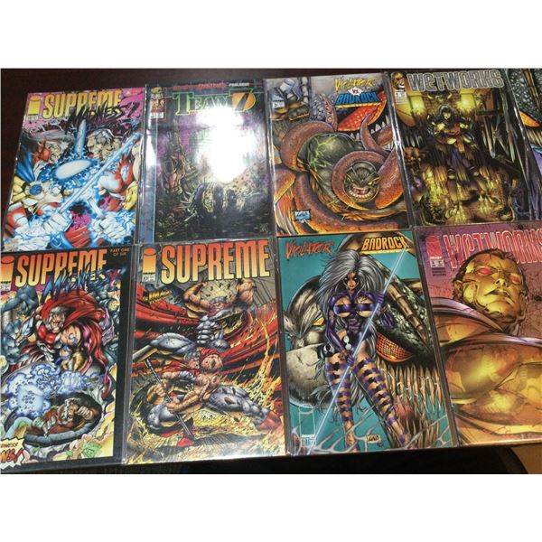 COMICS - Wholesale lot of 12 assorted comics - all individually sealed.