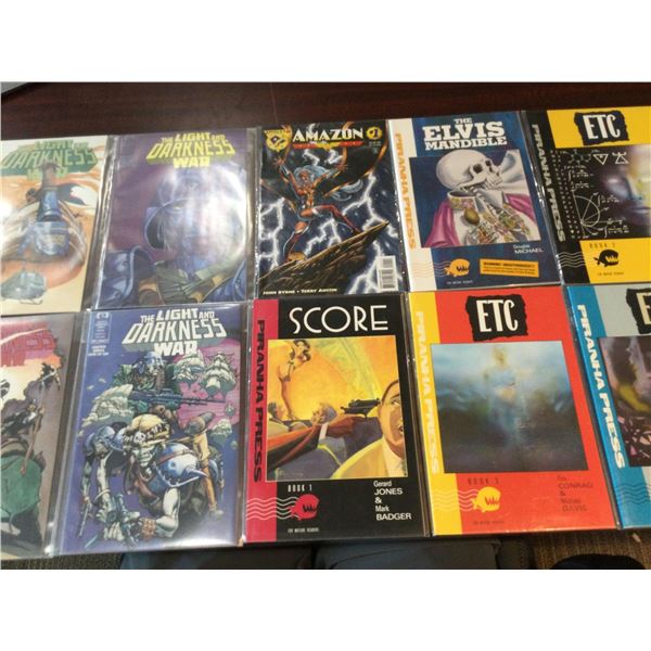 COMICS - Wholesale lot of 12 assorted comics - all individually sealed.