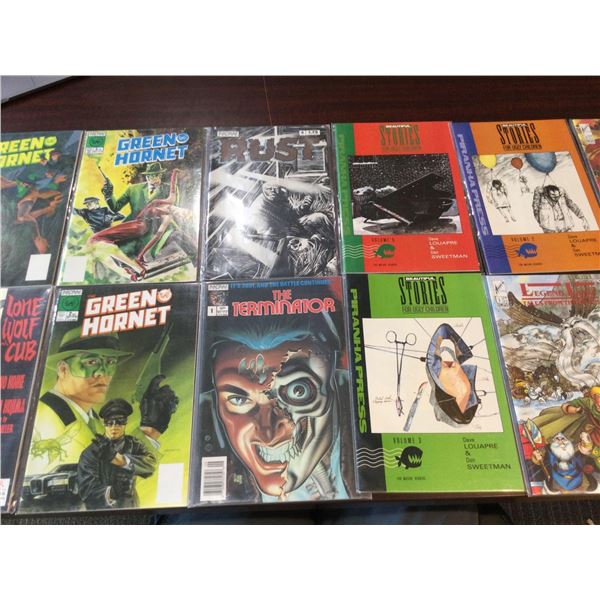 COMICS - Wholesale lot of 12 assorted comics - all individually sealed.