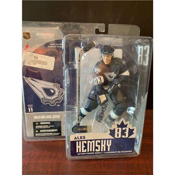Ales Hemsky Oilers McFarland Figurine NEW mint with ice surface mount and stick