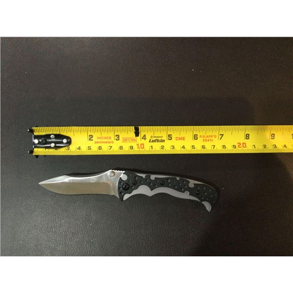 CRKT NEW folding pocket knife model mini My Tighe with belt clip