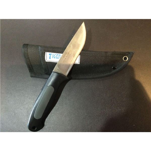 Tiger TS150 Survival knife fixed blade with sheath NEW
