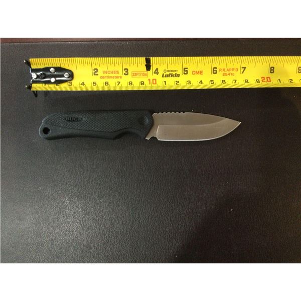 Buck rubberized handle fixed blade skinning knife NEW