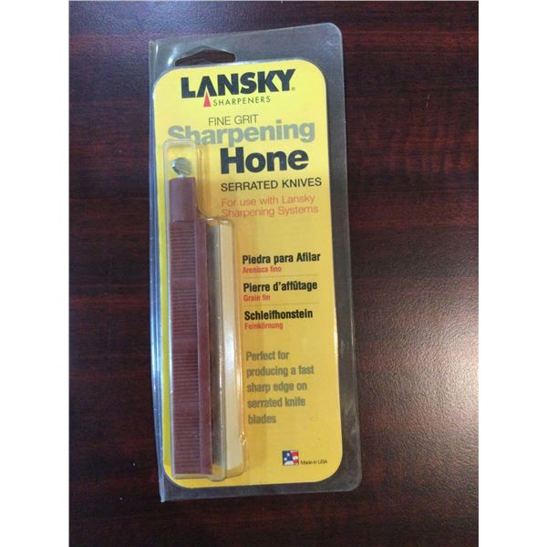 Lansky Sharpening Hone Serrated Knives
