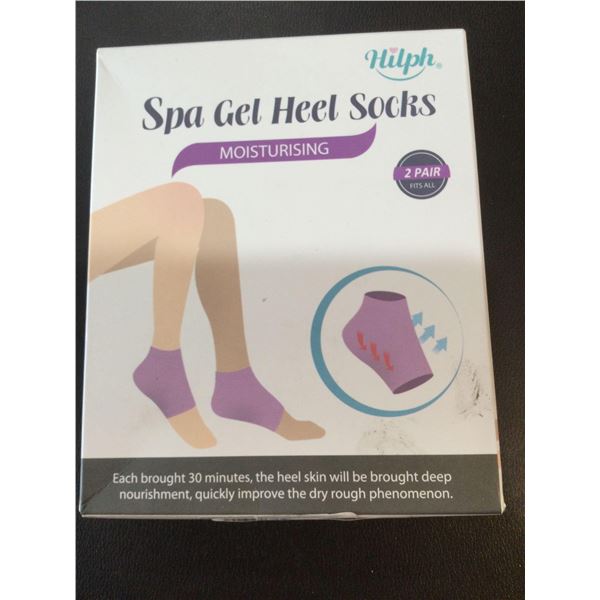Spa Gel Heel Socksd