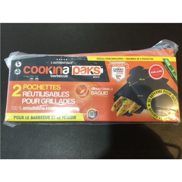 Cookina Paks Reusable Grilling Bags