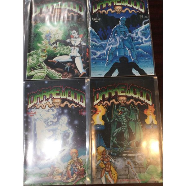 Darkewood issues 2-5 COMIC BOOKS - SOLD AS A LOT OF 4 - in protectors, great condition