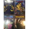 Image 1 : The Shadow by Howard Chaykin issues 1-4 series COMIC BOOKS - SOLD AS A LOT OF 4 - in protectors, gre