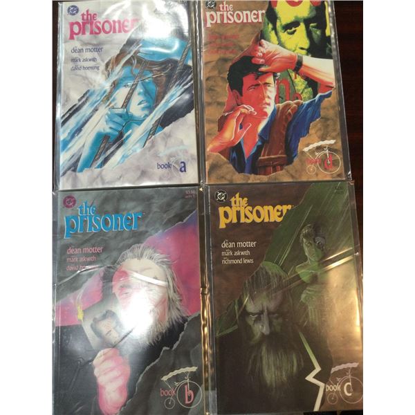 DC The Prisoner COMIC BOOKS - SOLD AS A LOT OF 4 - in protectors, great condition