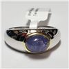 Image 2 : $200 Silver Tanzanite(1.7ct) Ring
