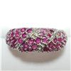 Image 1 : $200 Silver Ruby(2ct) Ring