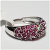 Image 2 : $200 Silver Ruby(2ct) Ring