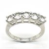 Image 1 : Silver White Topaz(1.8ct) Rhodium Plated Ring (~weight 3.3g)