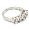 Image 4 : Silver White Topaz(1.8ct) Rhodium Plated Ring (~weight 3.3g)
