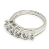 Image 5 : Silver White Topaz(1.8ct) Rhodium Plated Ring (~weight 3.3g)