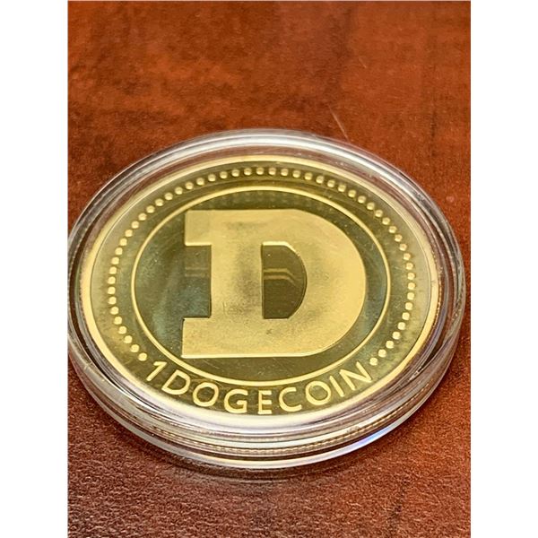 NEW cased Dodecoin medallion