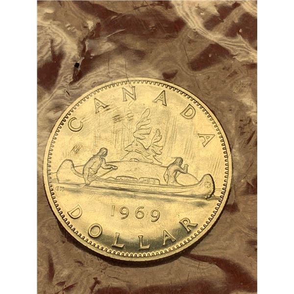 Canada 1969 Silver Dollar