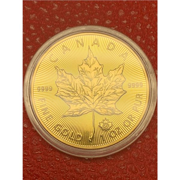 Canada 2015 Gold $50.00 1 oz fine gold Medallion - COPY