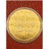 Image 1 : Canada 2015 Gold $50.00 1 oz fine gold Medallion - COPY