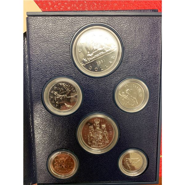 Canada 1981 6-Piece Coin Set