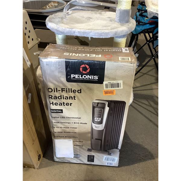Pelonis Oil-Filled Radiant Heater - Model: NY1507-14A